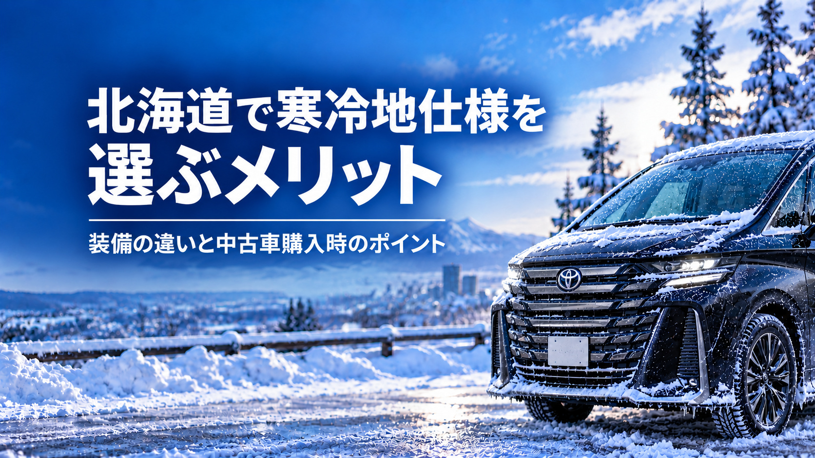 北海道で寒冷地仕様を選ぶメリット